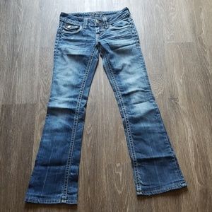 Womens MEK "Tacoma" boot cut jeans